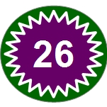 26 Nummer Info Tafel