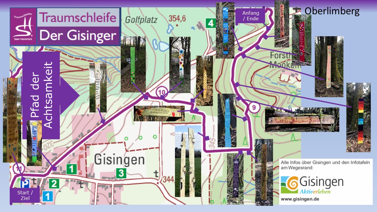 Pfad der Achtsamkeit Der Gisinger
