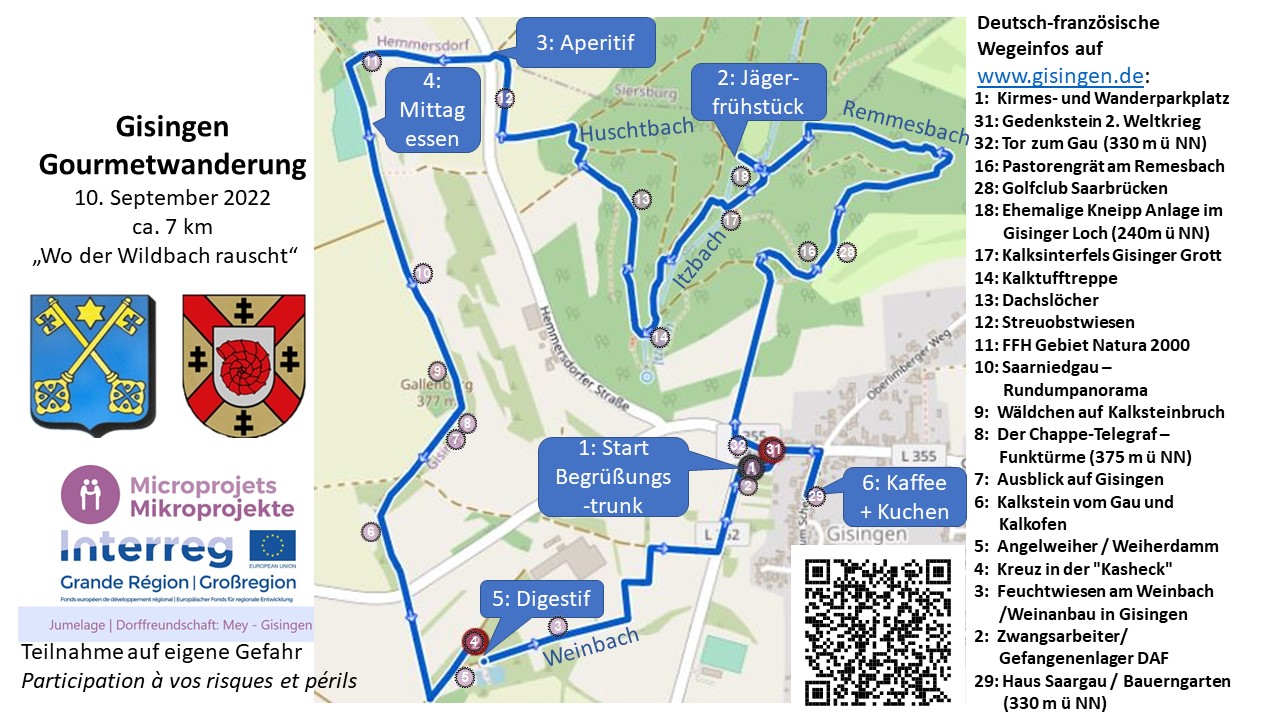 Gourmetwanderung Gisingen 2022